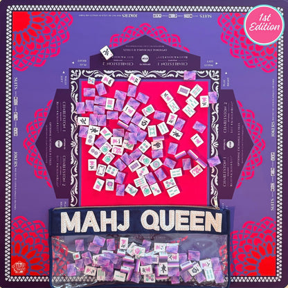 Tea Party Mahjong Tiles
