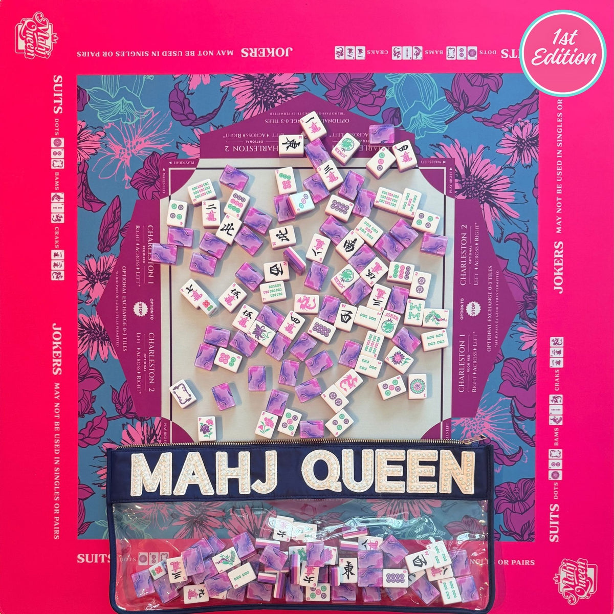 Tea Party Mahjong Tiles