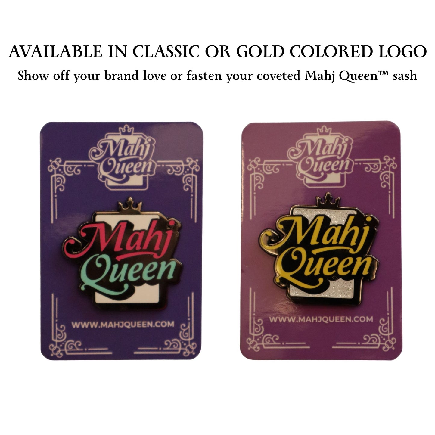 Mahj Queen™ Enamel Pins