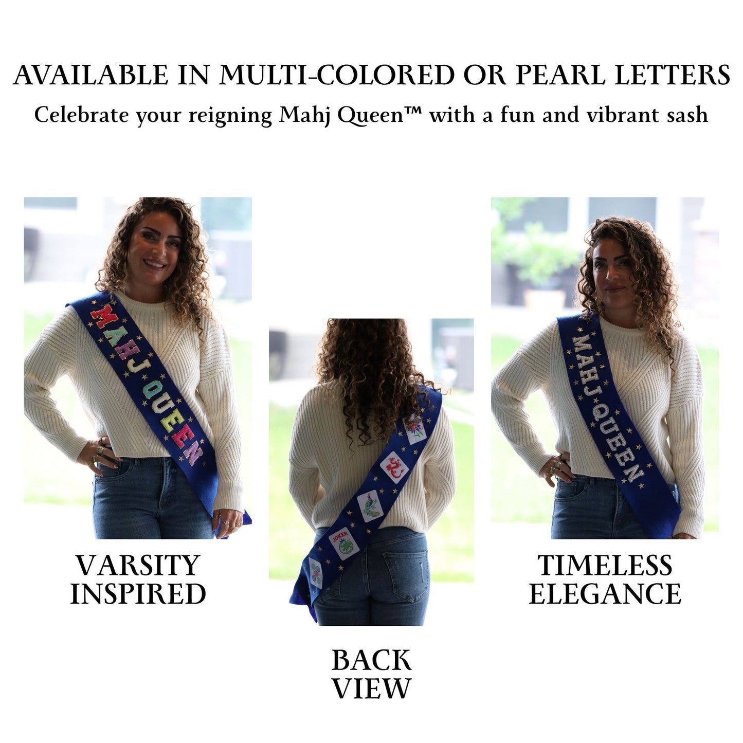 Mahj Queen™ Sash