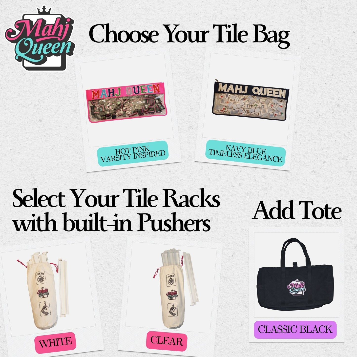 Mahj Queen™ American Mahjong – Player's Bundle