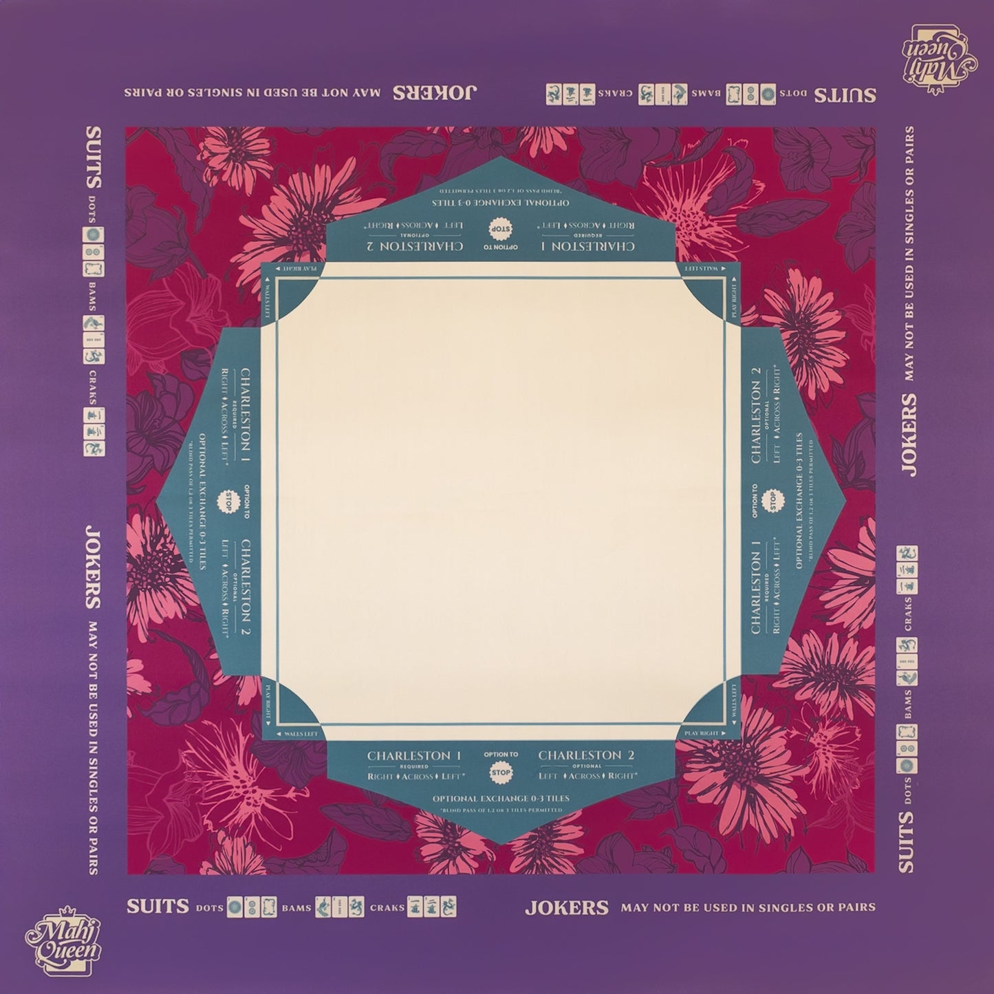 Queen’s Garden:  Fairy Garden Mahjong Mat