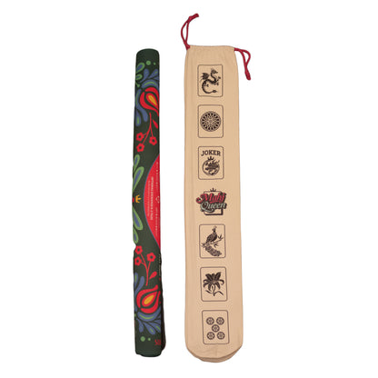 Queen Bee:  Lime Crush Mahjong Mat